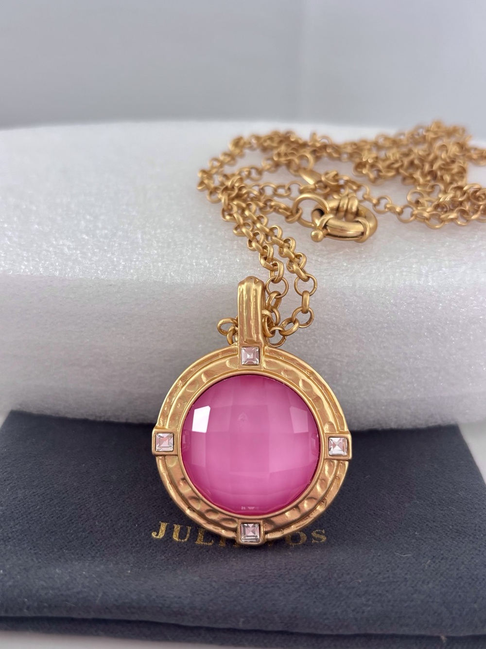 NWOT Julie Vos Gemstone Statement Necklace